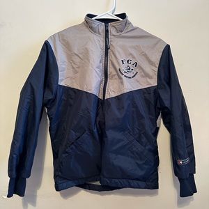 Boathouse Friends’ Central Aquatics (Swimming) Jacket Youth Large Made In USA
